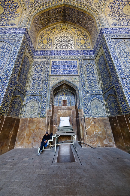 Ispahan-Mosquée royale-078